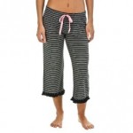 stripey jammy pants