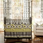 logan-black-and-lime-crib-bedding