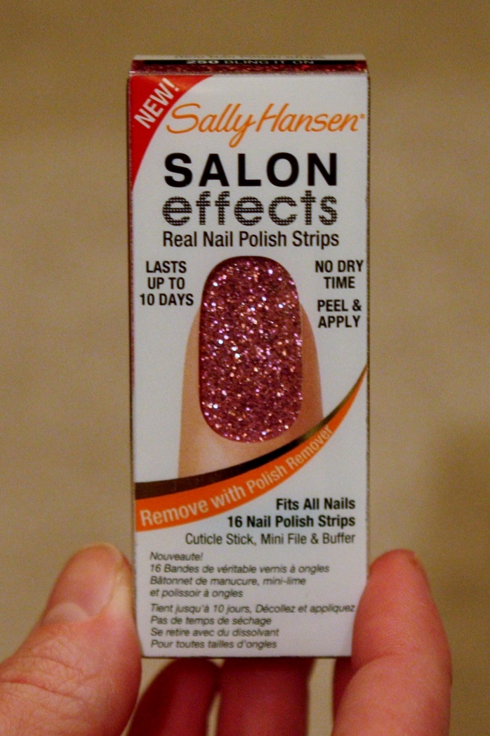 Sally Hansen Salon Effects Инструкция