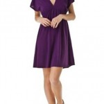 Kimono dress Purple Kimono dress