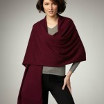 Heidi Weisel Classic Wrap in Bordeaux fall 2011 fashion trend bordeaux