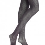 Hue Textured Diamond Tights - a fall and winter classic! Image from Hue.com.