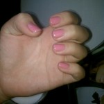 gel polish manicures pink gel polish manicure
