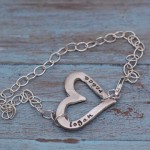 something about silver rustic-heart-bracelet something about silver rustic-heart-bracelet