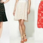 trend watch lace skirts