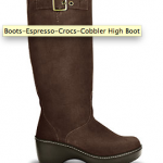 crocs cobbler high boots
