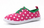 polka dot sneakers