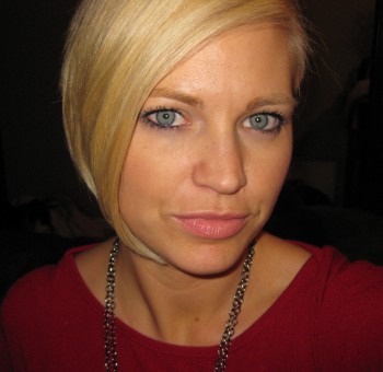 sunless tanned face/neck