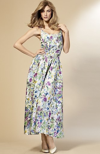 Ankle-length tank dress at Newport-News.com