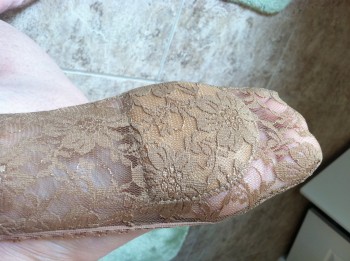 lace foot covers