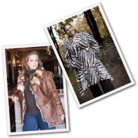 plus size zebra coat and faux leather coat from Just As You Are