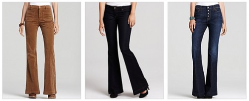 high rise flares flares | hot trends for fall