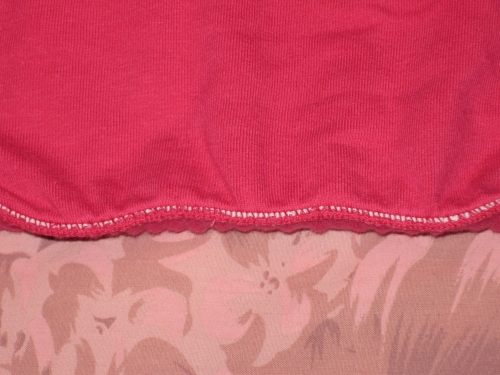 sport bra elastic exposed