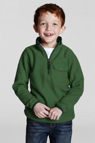 Boys' ThermaCheck® 100 Half-zip Pullover