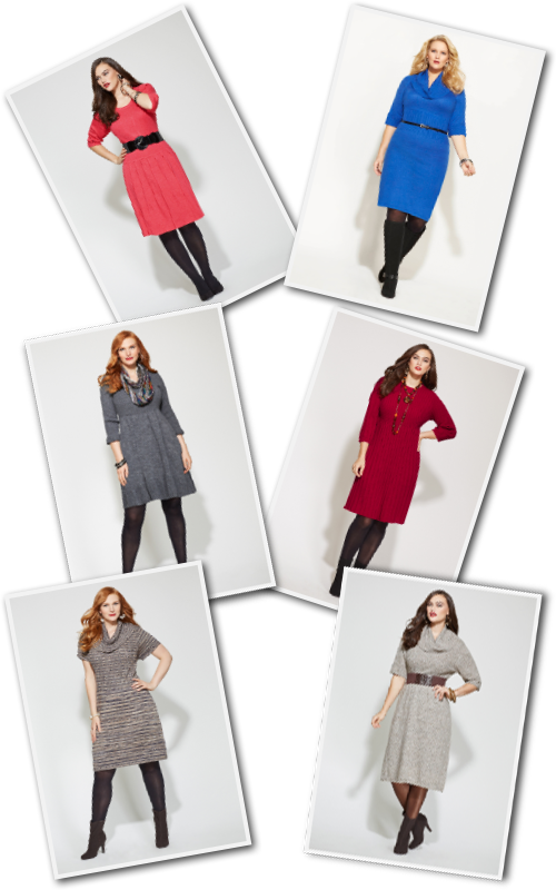 Plus Size Sweater Dresses from Avenue