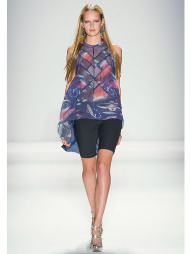 Nicole Miller Spring 2013 Bermuda Shorts