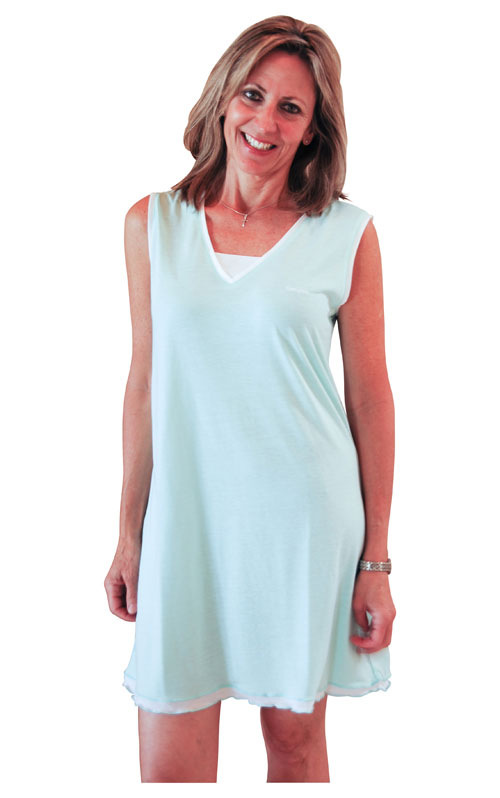 Wicking sleep dress from Cool-Jams.