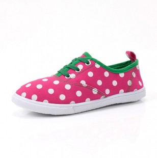 polka dot sneakers