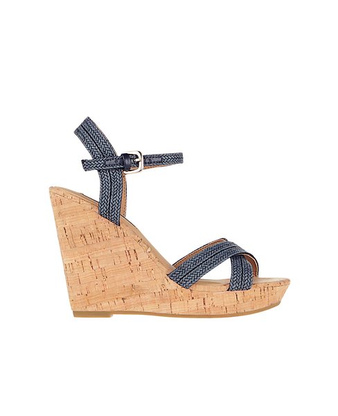 ann taylor bryn colorblock wedges kate hudson