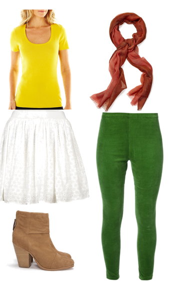 White Skirt for Fall