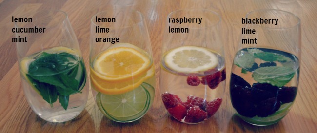 infused water recipes