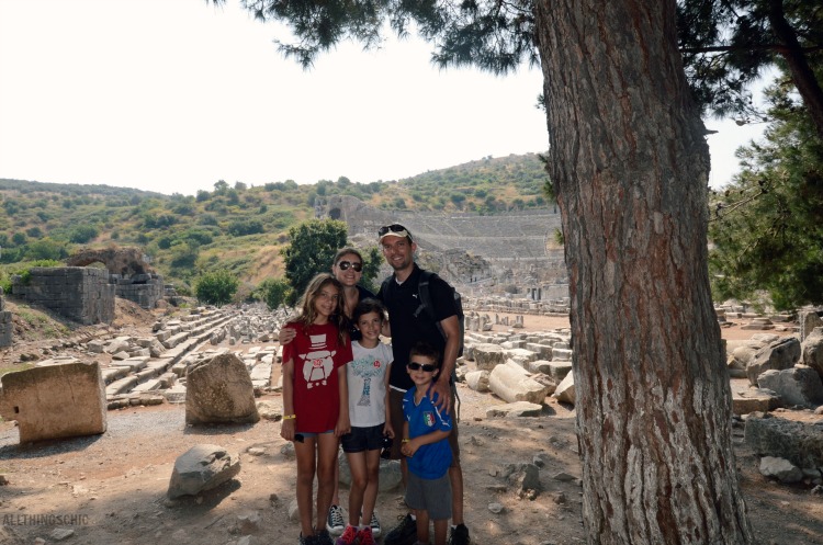 Tips for visiting Ancient Ephesus with kids #FamilyTravel