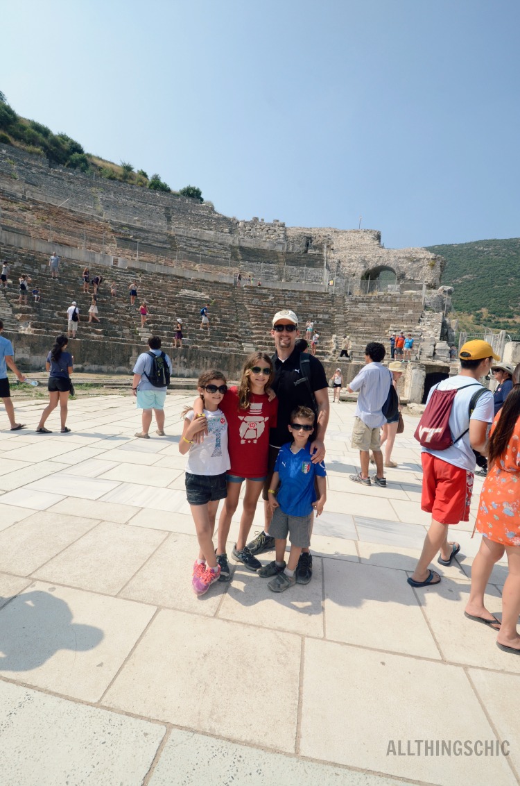 Tips for visiting Ancient Ephesus with kids #FamilyTravel