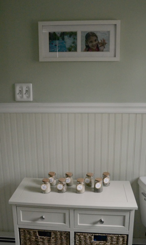 sand collection display