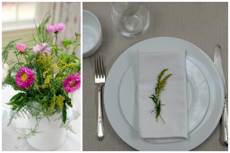 spring place setting