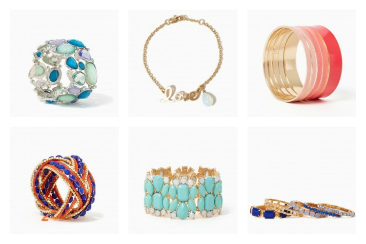 bracelets from charming charlie