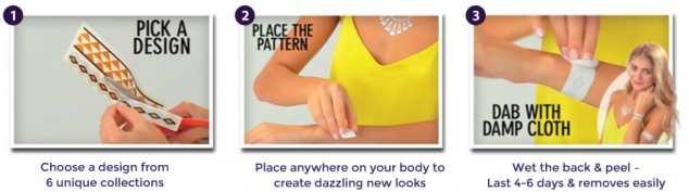 How to Apply Hot Jewels