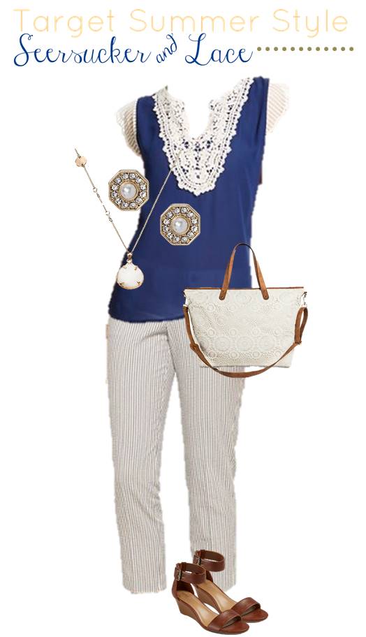 5.21 5 Target Summer Style - Seersucker and Lace